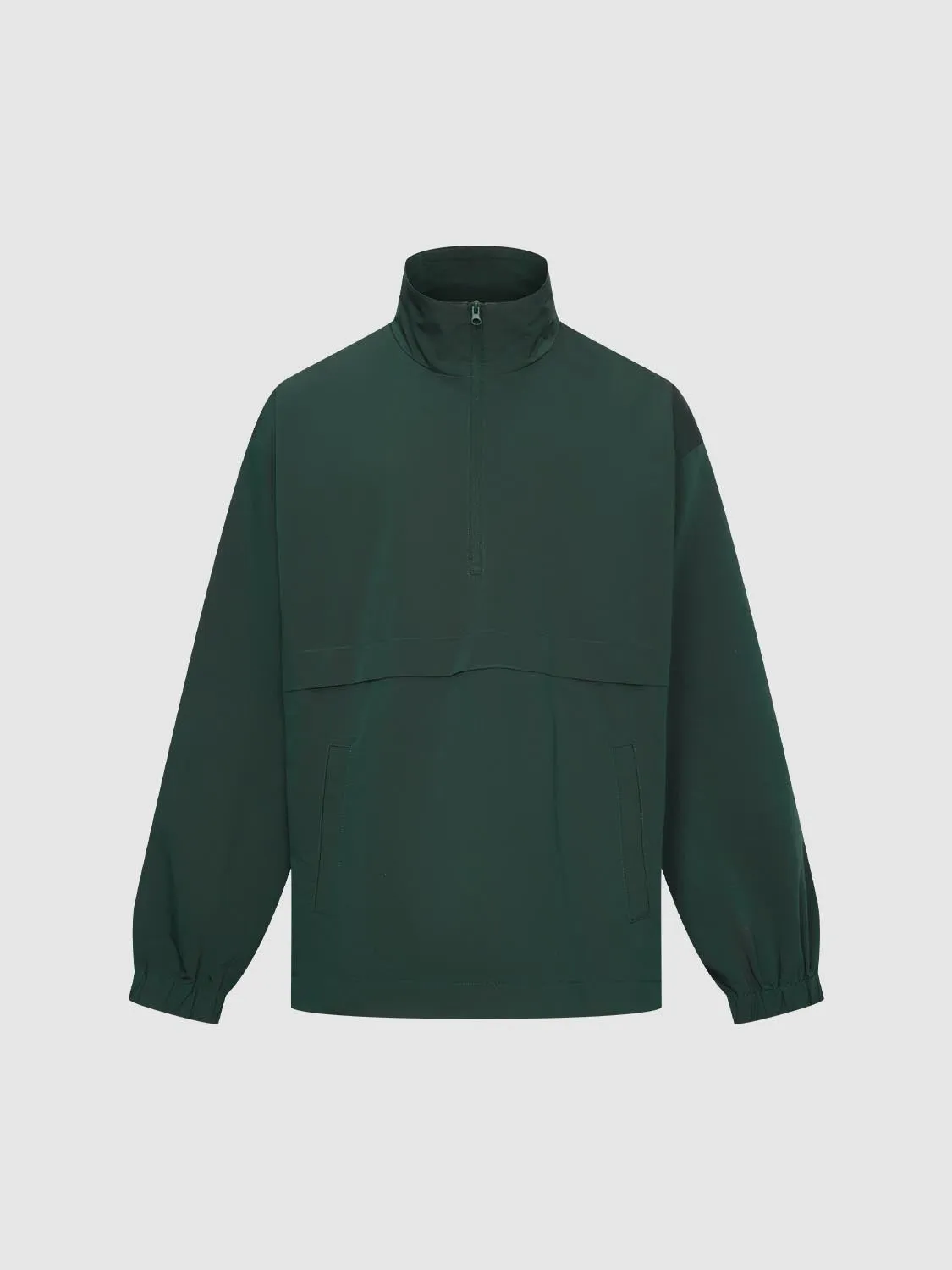 Stand Collar Overhead Shirts sold by Urban Revivo