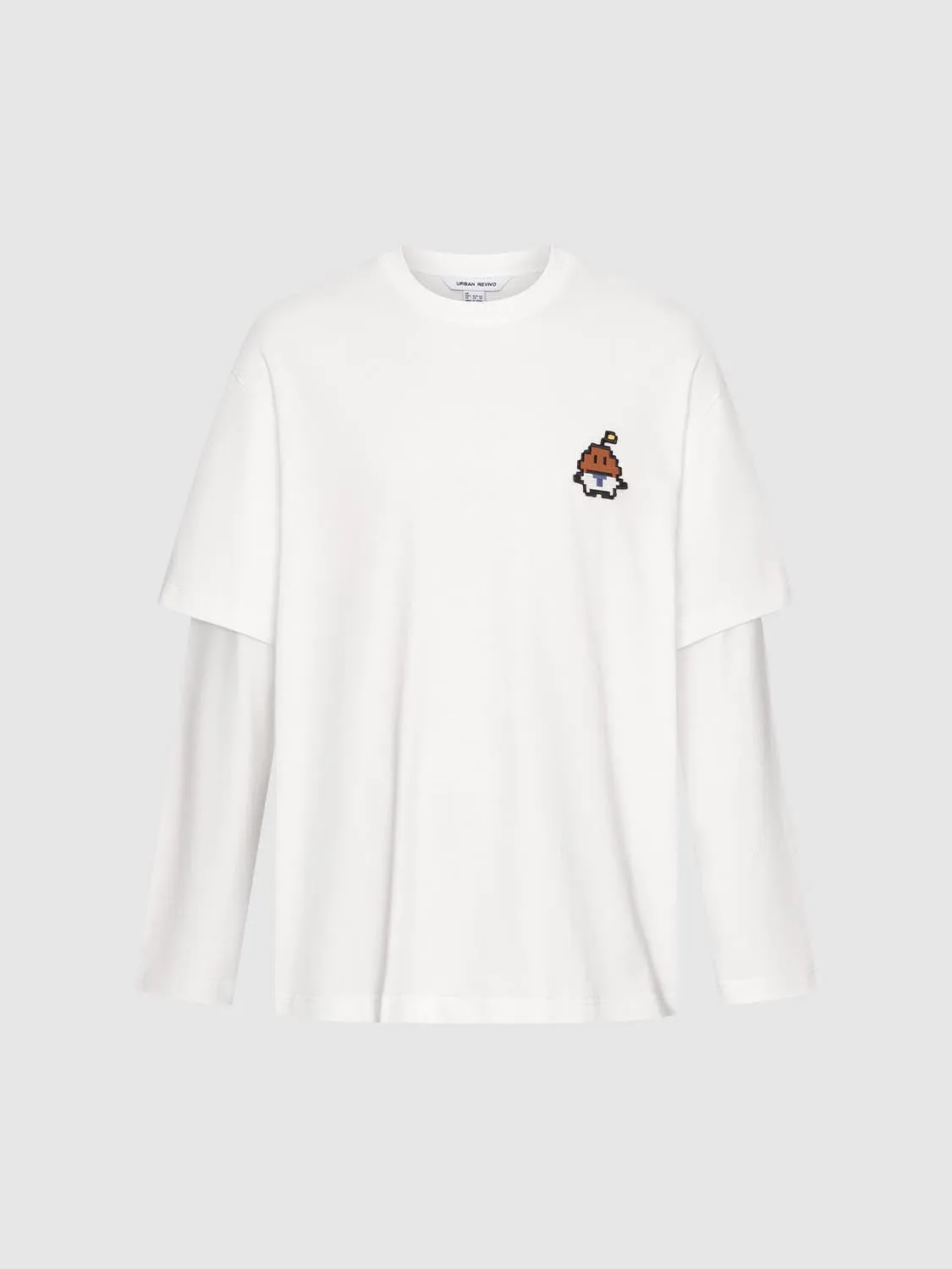 2 In 1 Long Sleeve T-Shirts sold by Urban Revivo product image thumbnail 4