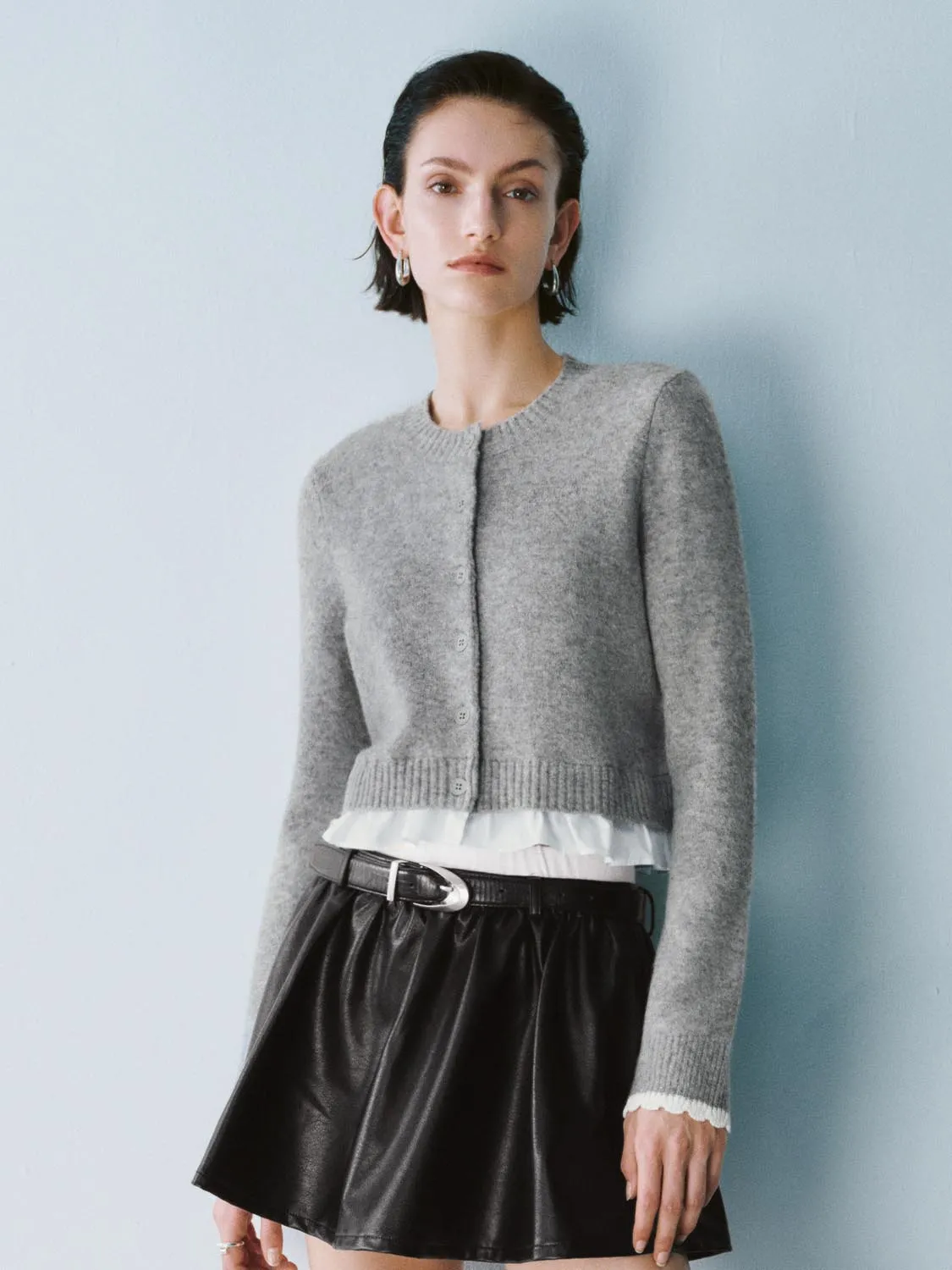 2 In 1 Knitted Cardigan sold by Urban Revivo