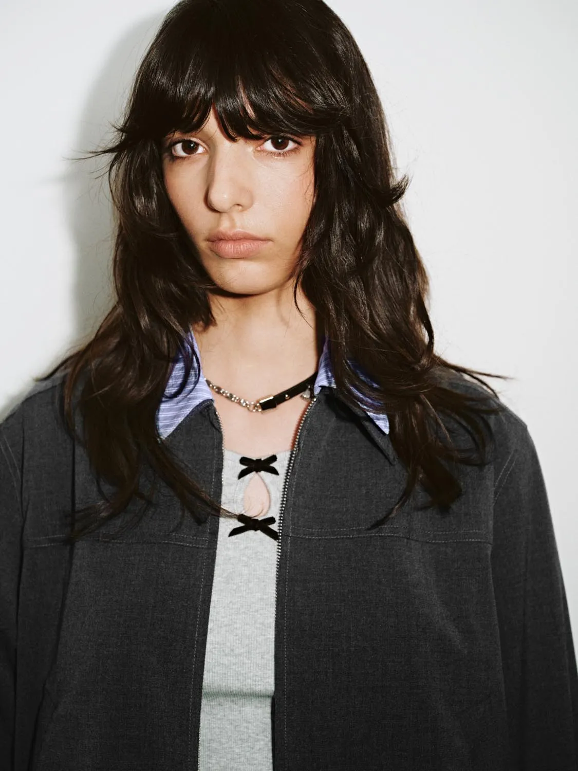 Solid Bomber Jackets sold by Urban Revivo product image thumbnail 3