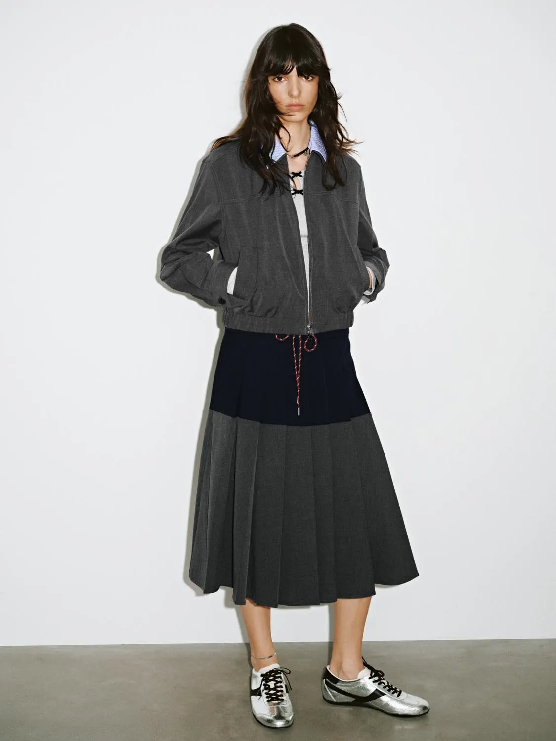 Solid Bomber Jackets sold by Urban Revivo product image thumbnail 5