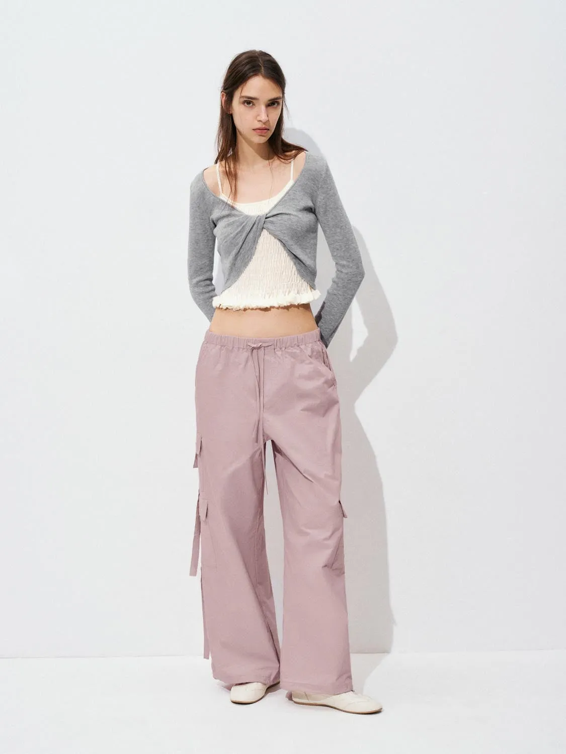 Knot Long Sleeve Knitted T-Shirts sold by Urban Revivo product image thumbnail 4