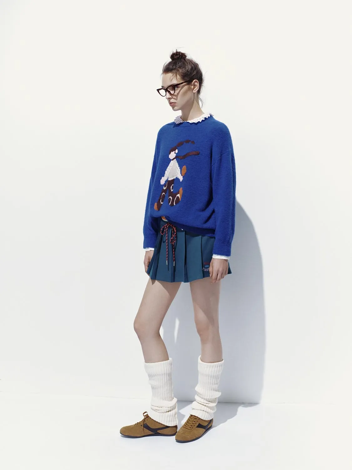 Print Long Sleeve Knitted T-Shirts sold by Urban Revivo product image thumbnail 5