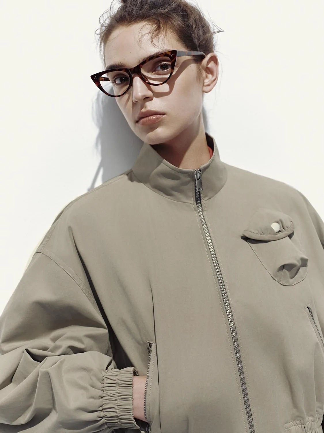 Cargo Multi-Pocket Oversized Jackets sold by Urban Revivo product image thumbnail 3