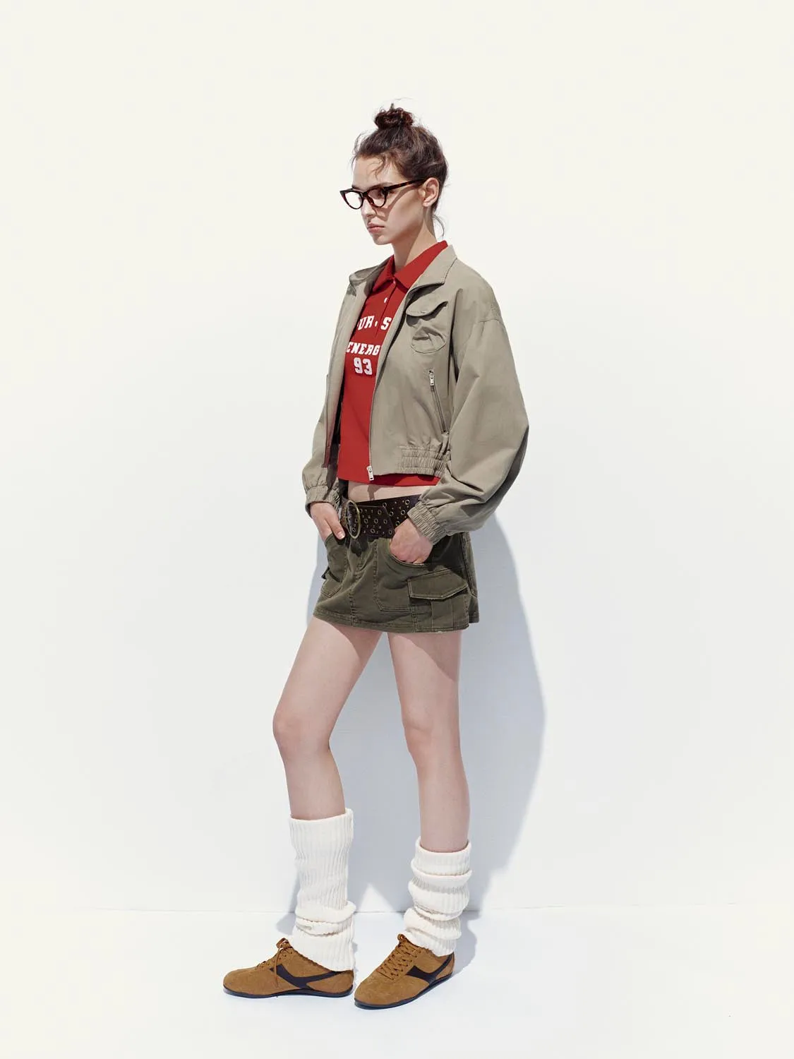 Cargo Multi-Pocket Oversized Jackets sold by Urban Revivo product image thumbnail 2