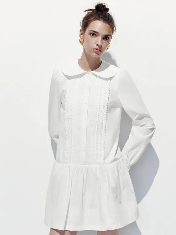 Laced A-Line Mini Dresses sold by Urban Revivo