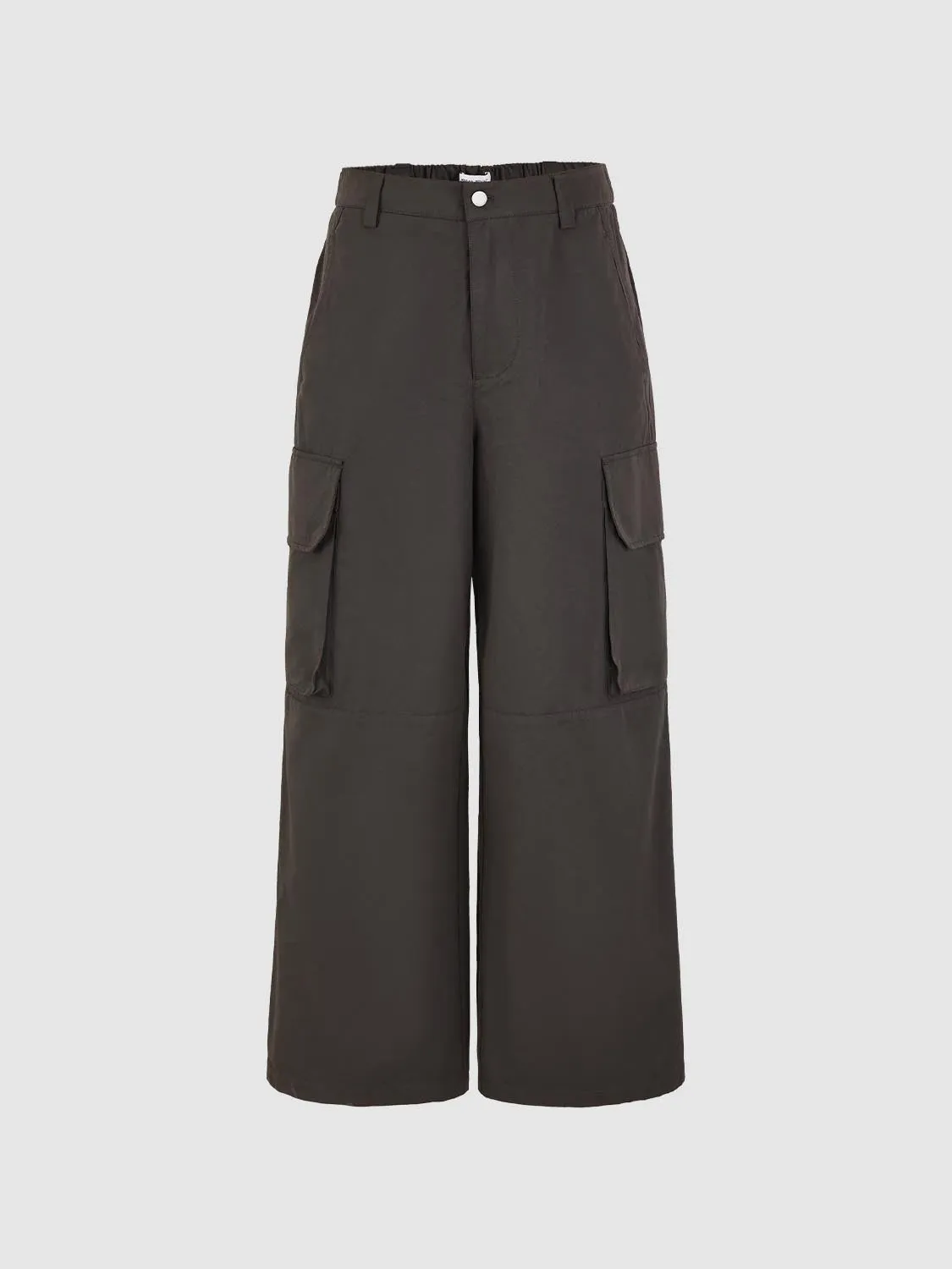 Flap Pockets Wide Leg Pants sold by Urban Revivo