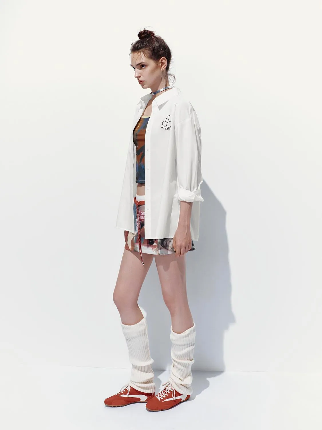 Print Button Up Shirts sold by Urban Revivo product image thumbnail 5