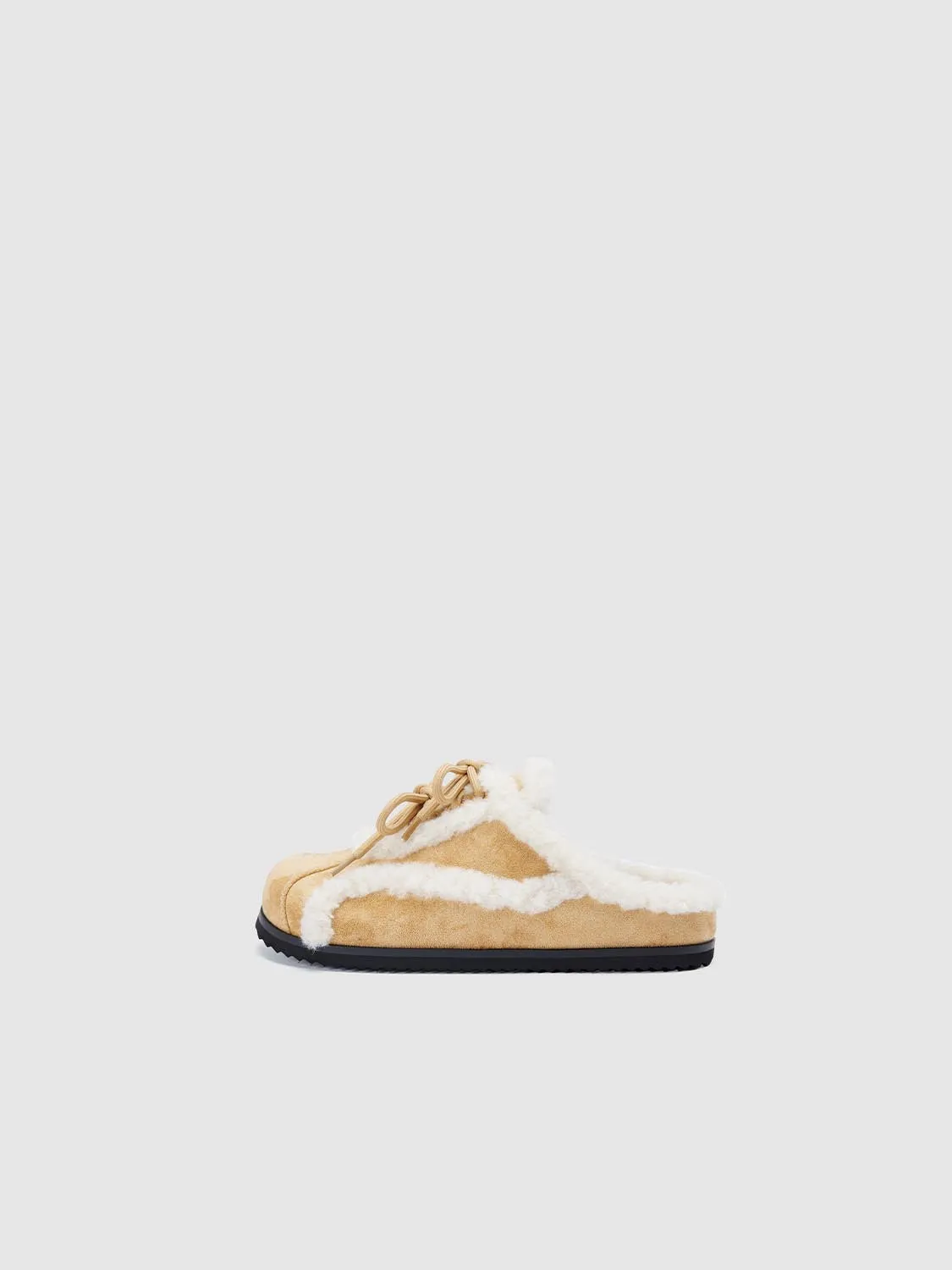 Fleece Sneaker Mules Slippers sold by Urban Revivo product image thumbnail 3