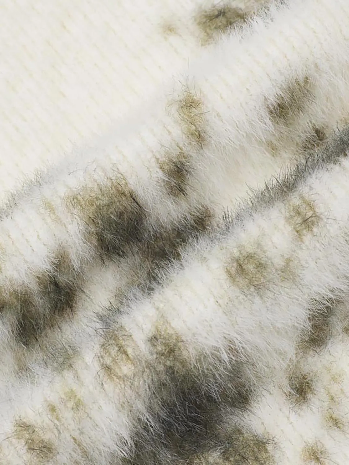 Knitted Long Sleeve Dotted T-Shirts sold by Urban Revivo product image thumbnail 3