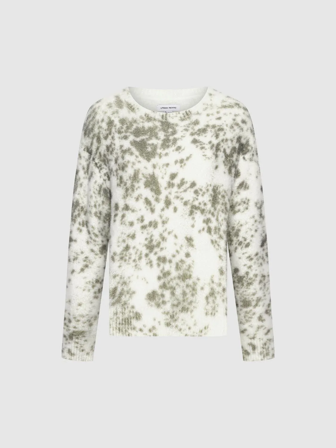 Knitted Long Sleeve Dotted T-Shirts sold by Urban Revivo product image thumbnail 4