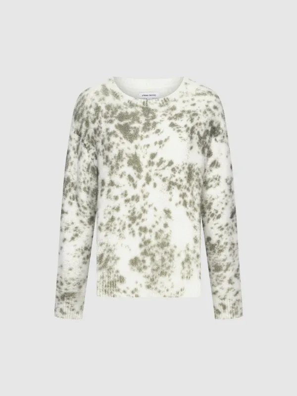 Knitted Long Sleeve Dotted T-Shirts sold by Urban Revivo