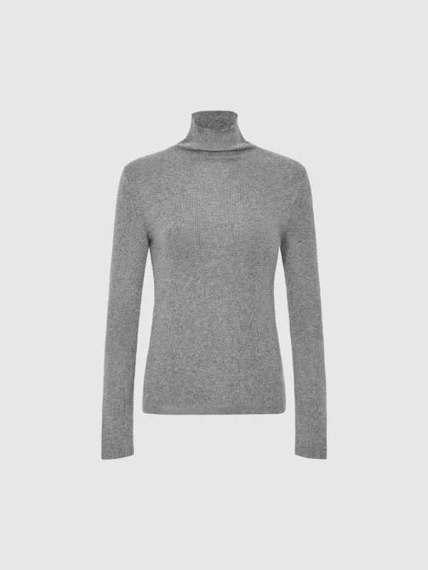 High Neck Knitted T-Shirts sold by Urban Revivo