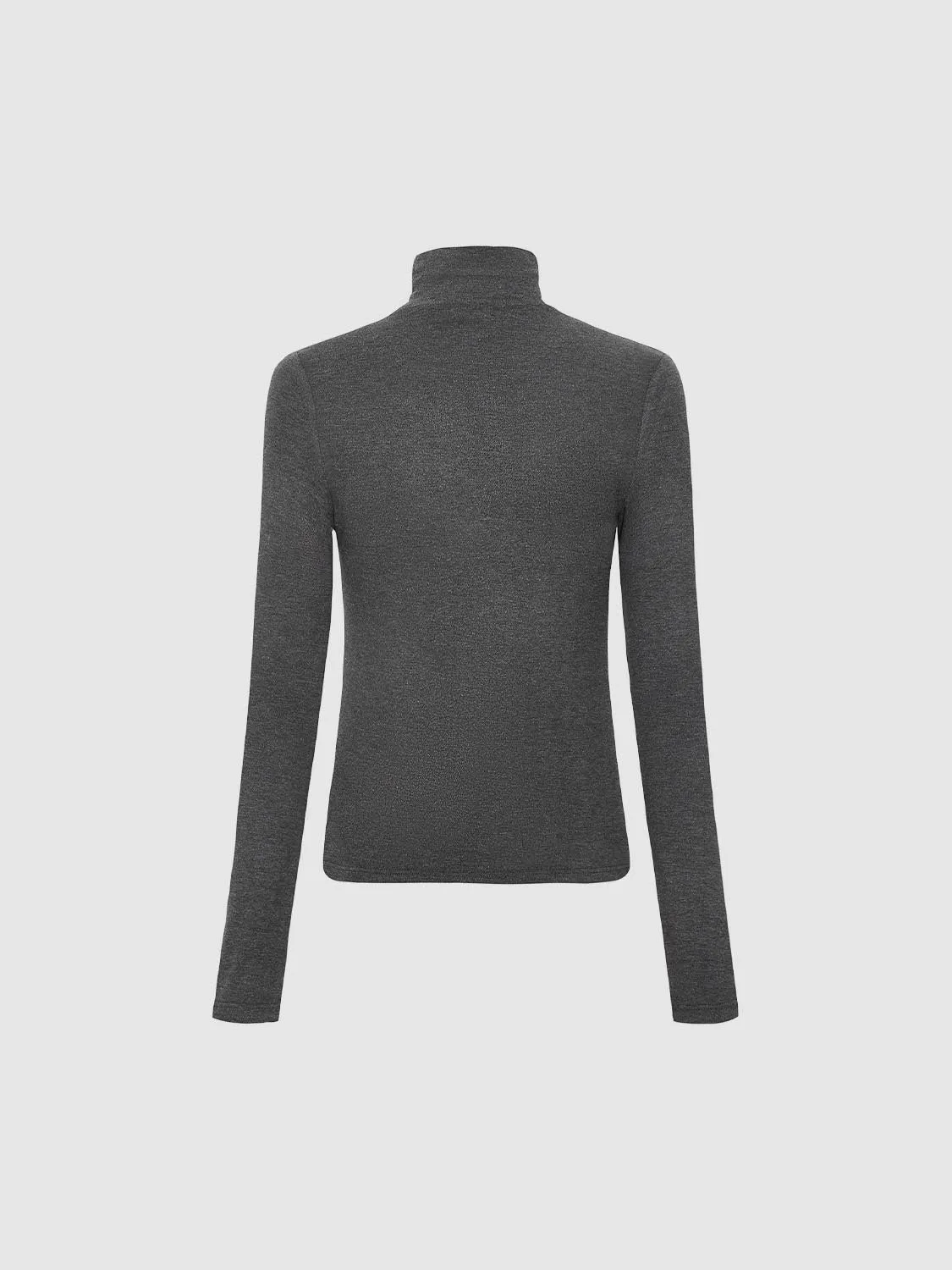 High Neck Long Sleeve T-Shirts sold by Urban Revivo product image thumbnail 5