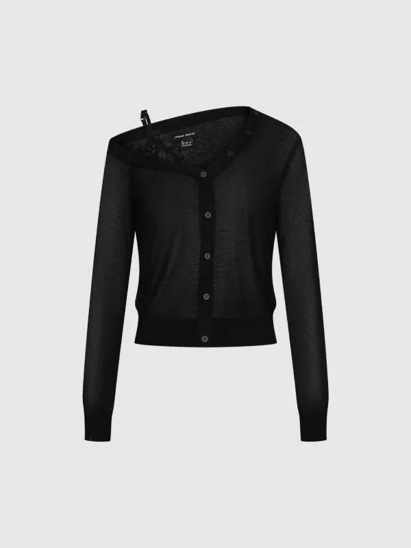 2 In 1 Button Knitted T-Shirts sold by Urban Revivo