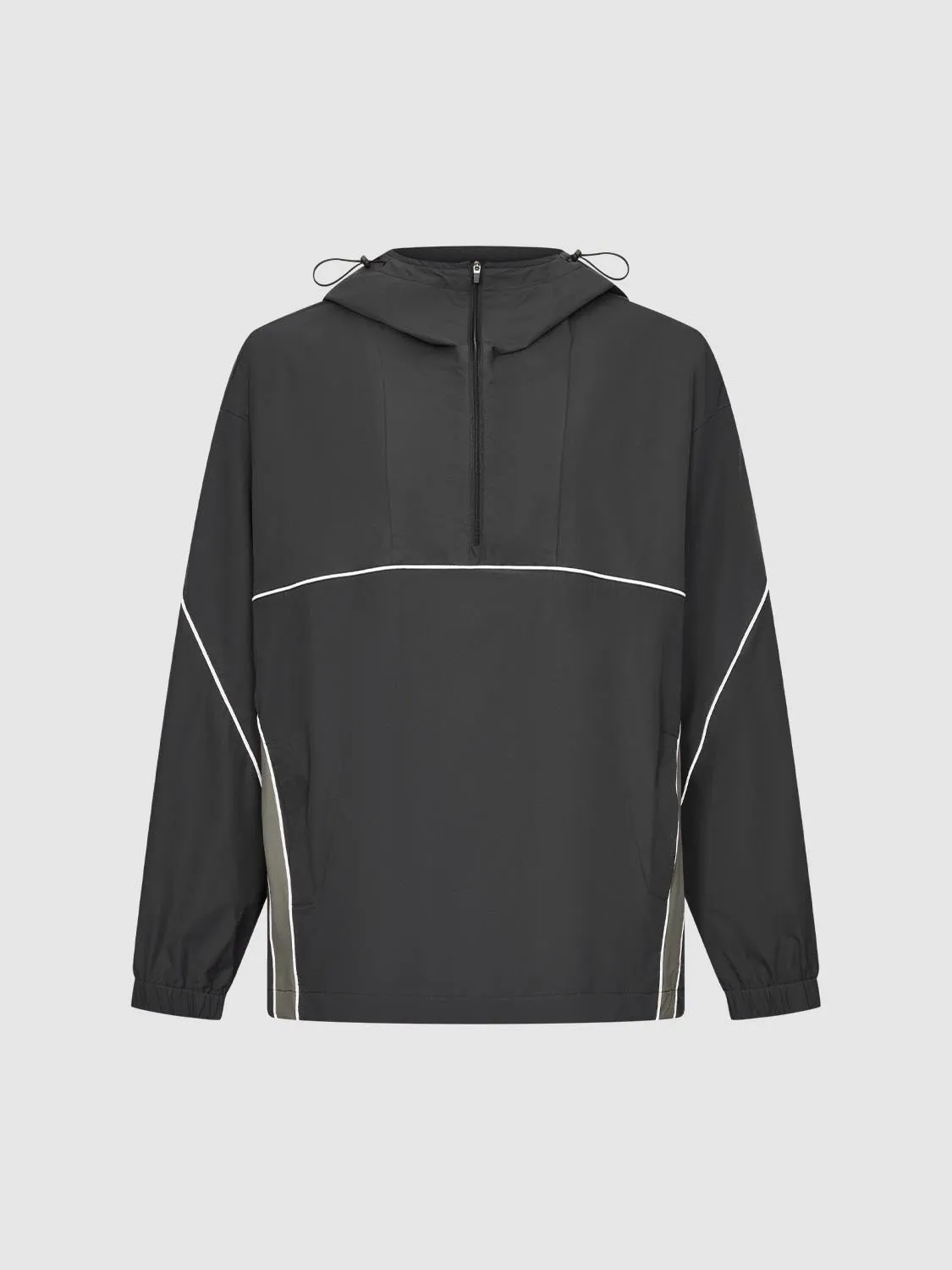 Half Zip Overhead Shirt sold by Urban Revivo product image thumbnail 4