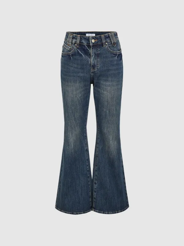 Flare Leg Jeans sold by Urban Revivo