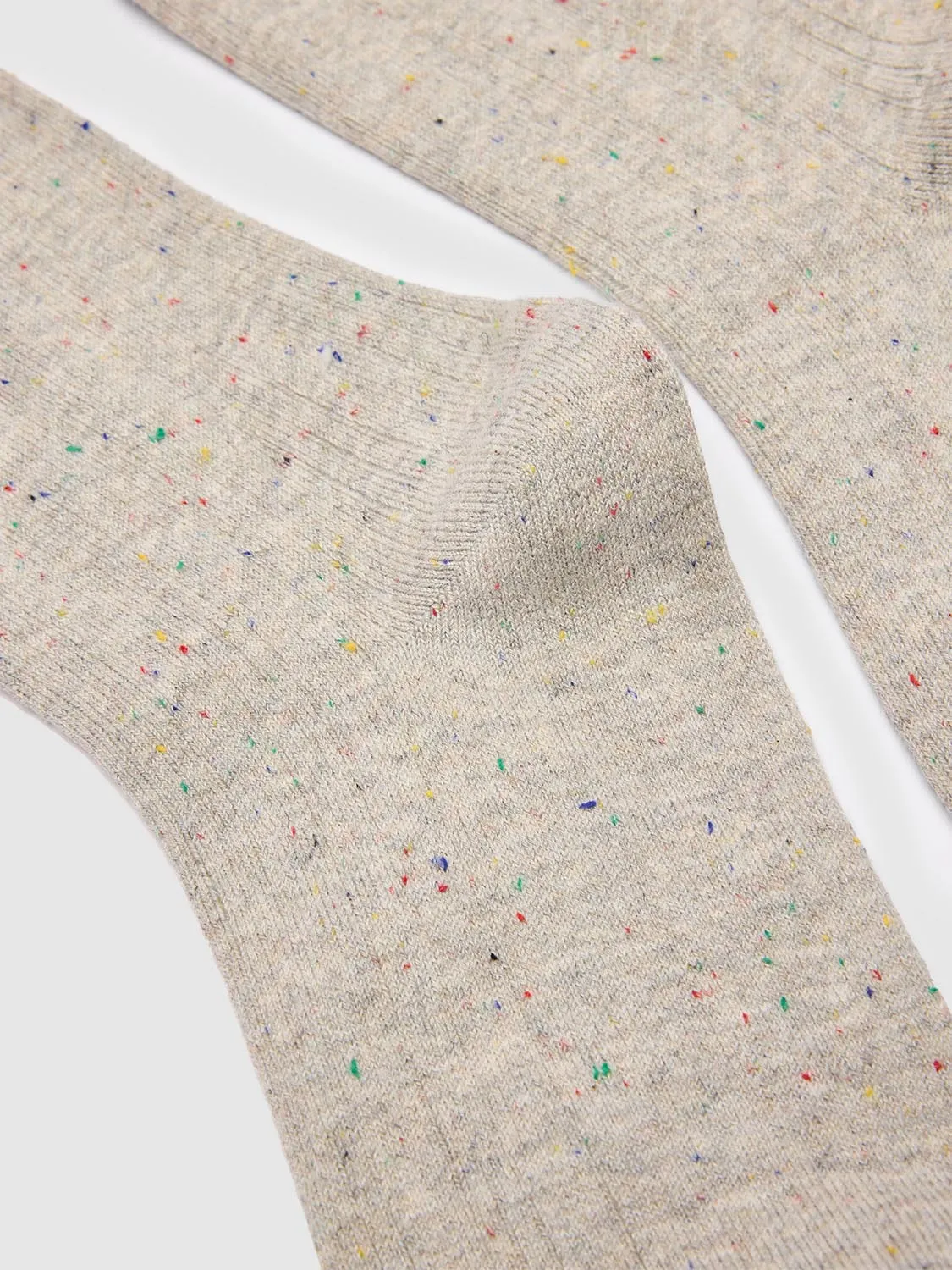 Frill Top Dot Ribbed Socks sold by Urban Revivo product image thumbnail 3