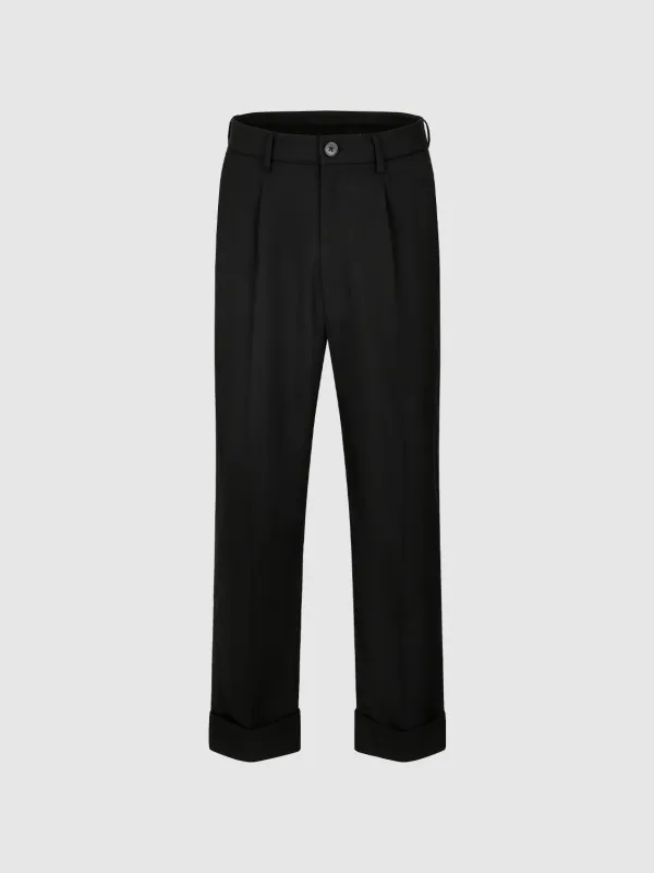 Straight Leg Pants sold by Urban Revivo