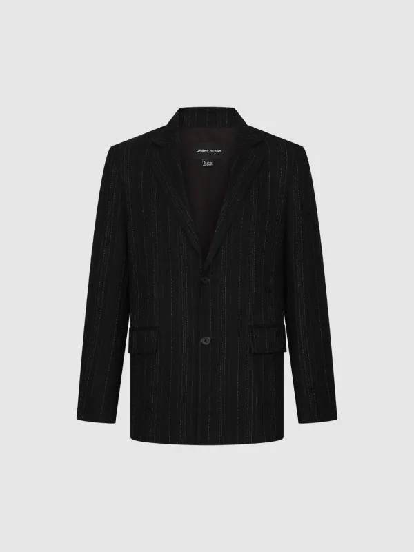 Pinstripe Tailored Blazers sold by Urban Revivo