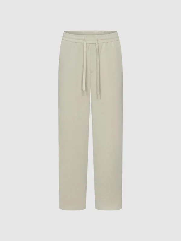 Drawstring Straight Pants sold by Urban Revivo
