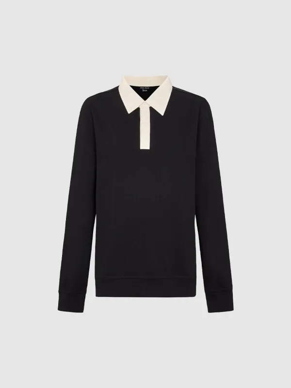 Long Sleeve Polo T-Shirts sold by Urban Revivo