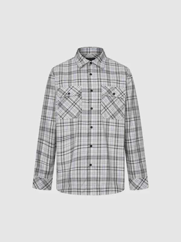 Flap Pocket Check Shirts sold by Urban Revivo