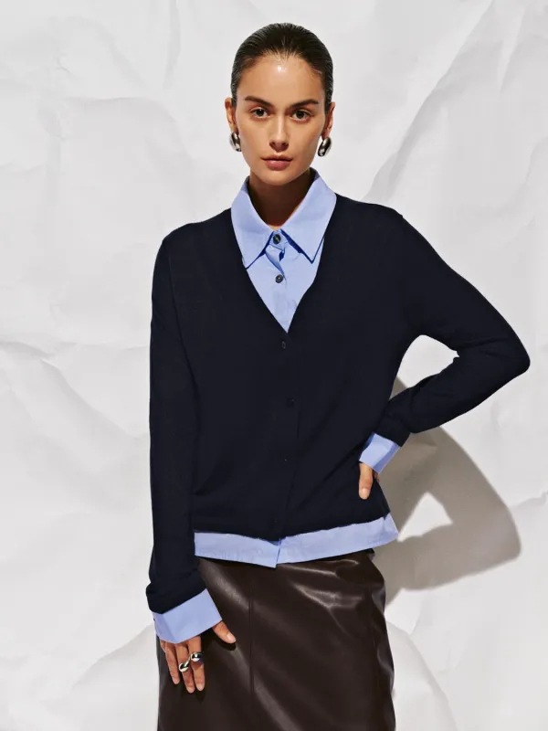 2 In 1 Knitted Cardigans sold by Urban Revivo