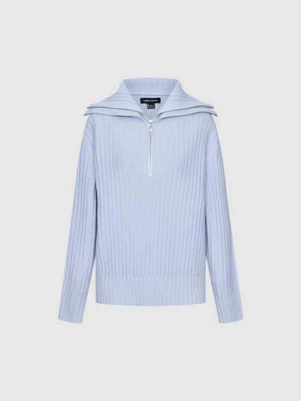 High Collar Knitted T-Shirts sold by Urban Revivo