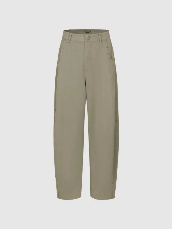 Loose Fit Barrel Pants sold by Urban Revivo