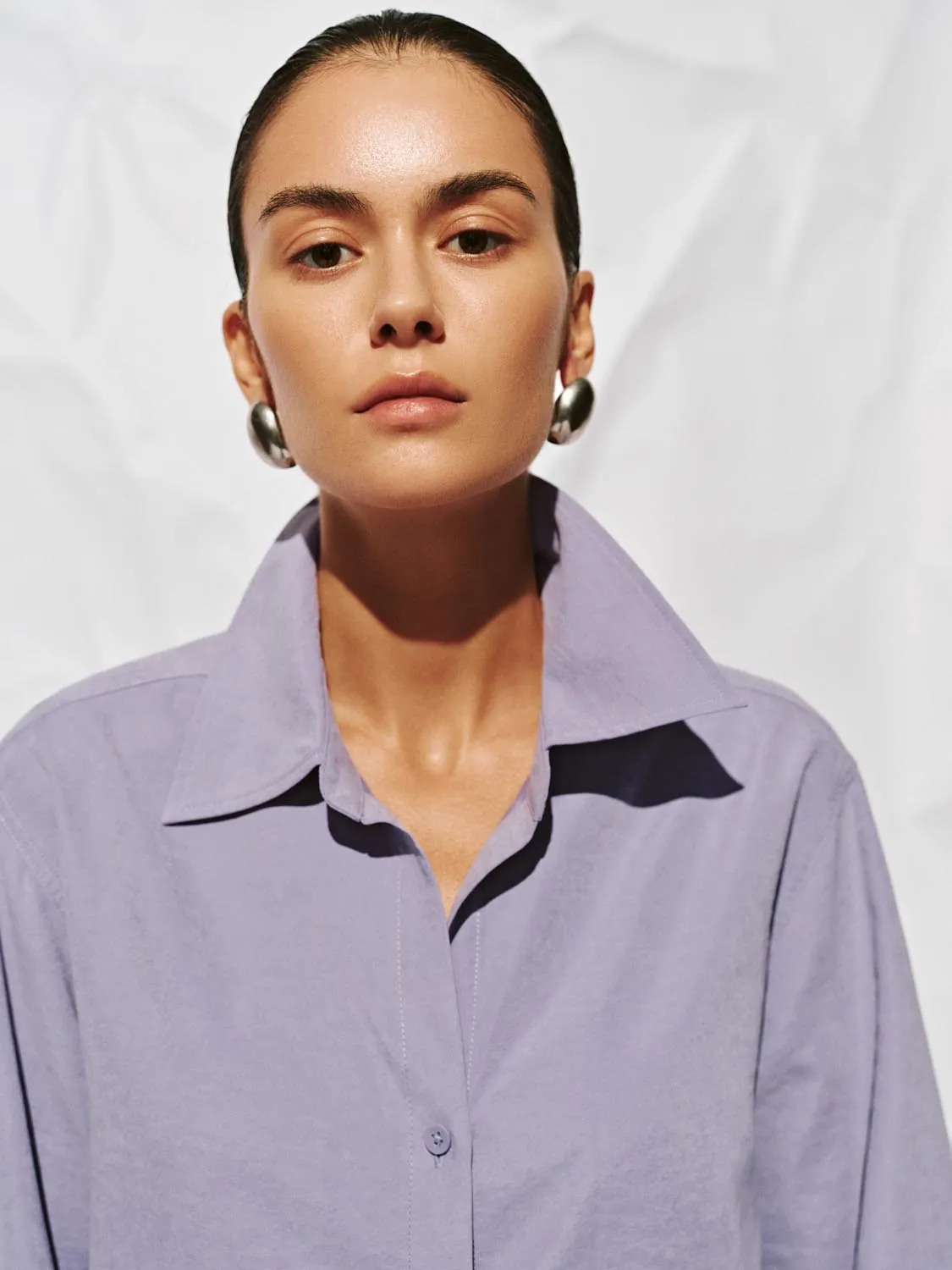 Button Up Loose Fit Shirts sold by Urban Revivo product image thumbnail 3