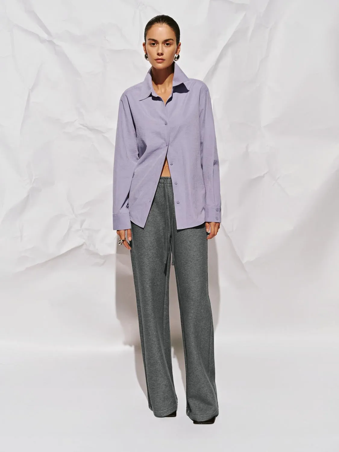 Button Up Loose Fit Shirts sold by Urban Revivo product image thumbnail 4