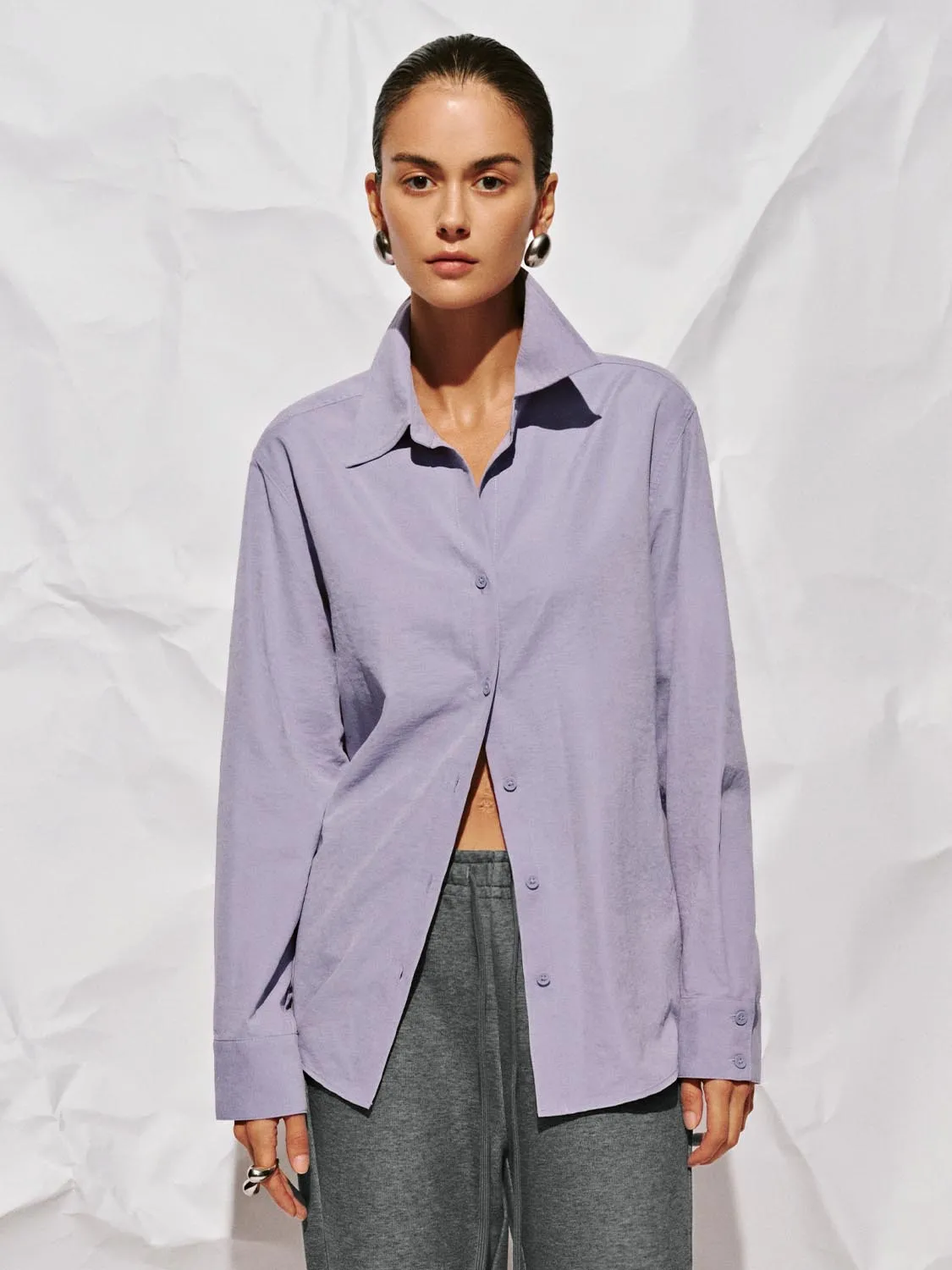 Button Up Loose Fit Shirts sold by Urban Revivo