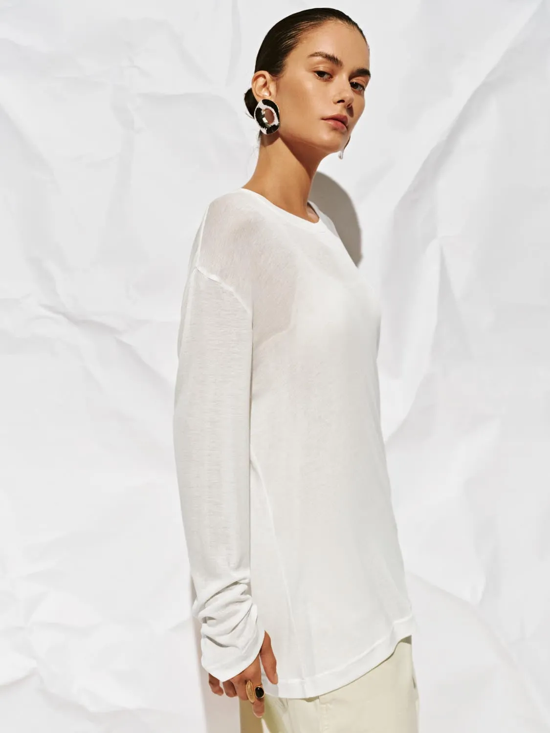 Striped Long Sleeve T-Shirts sold by Urban Revivo product image thumbnail 2