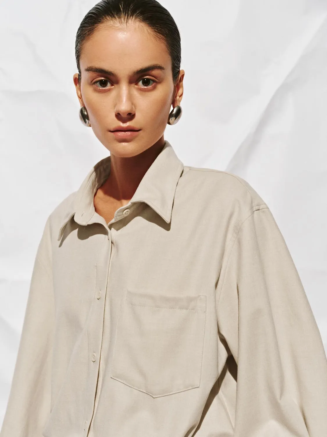 Long Sleeve Straight Midi Dresses sold by Urban Revivo product image thumbnail 3