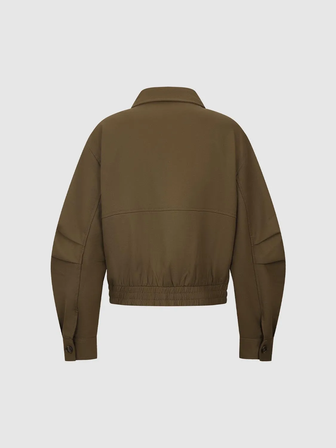 Balloon Sleeve Bomber Jackets sold by Urban Revivo product image thumbnail 2