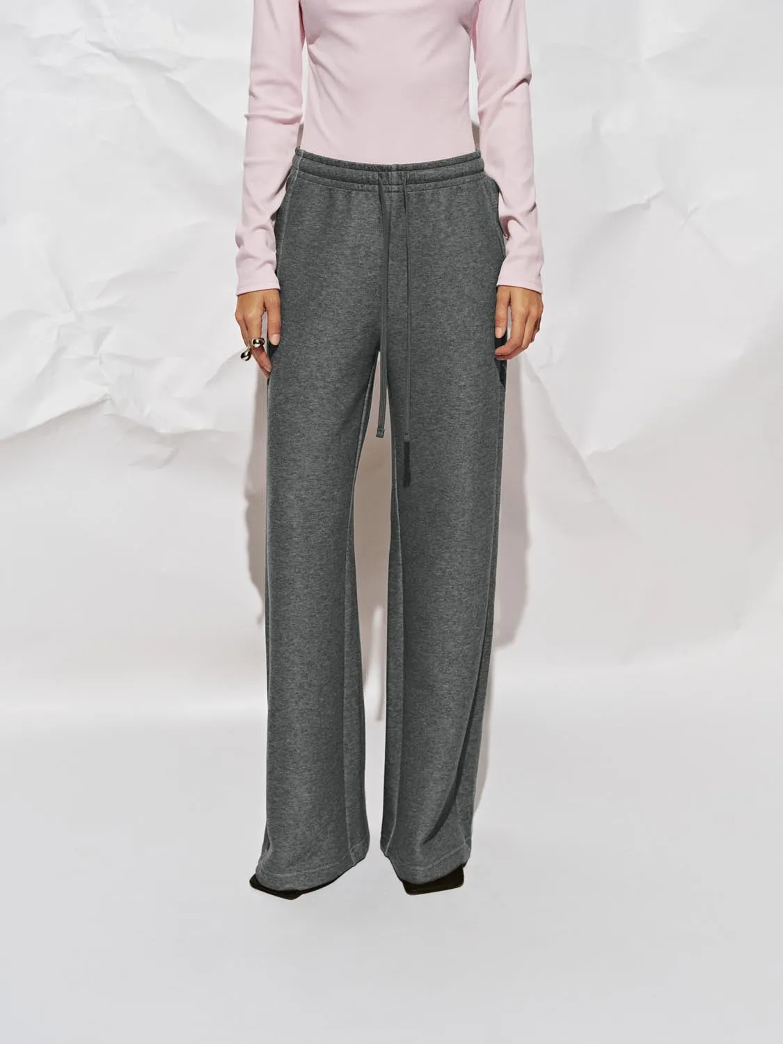 Drawstring Flare Pants sold by Urban Revivo product image thumbnail 2