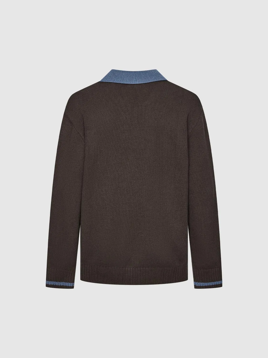 Print Knitted Polo T-Shirts sold by Urban Revivo product image thumbnail 2