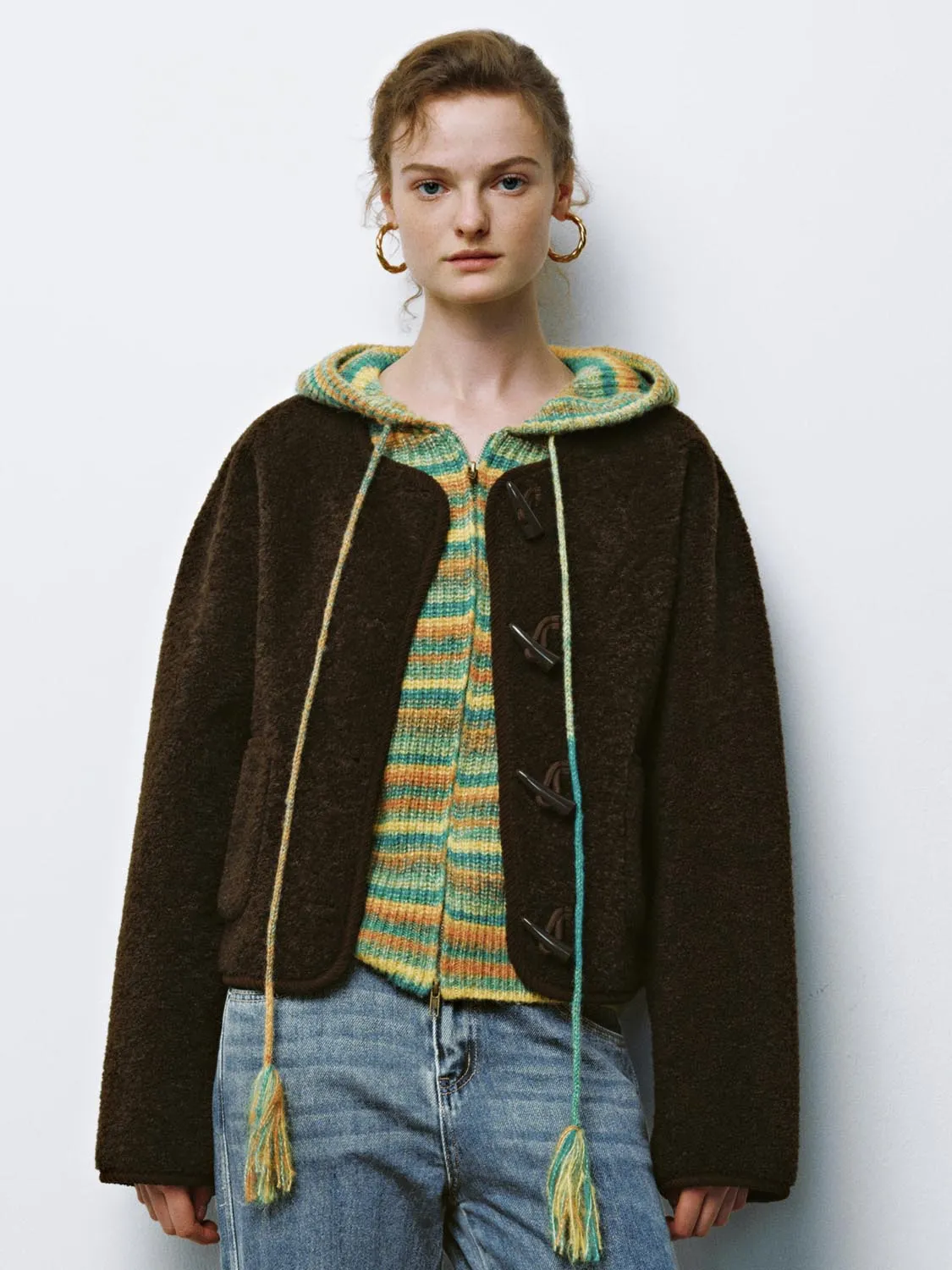 Crew Neck Duffle Jackets sold by Urban Revivo