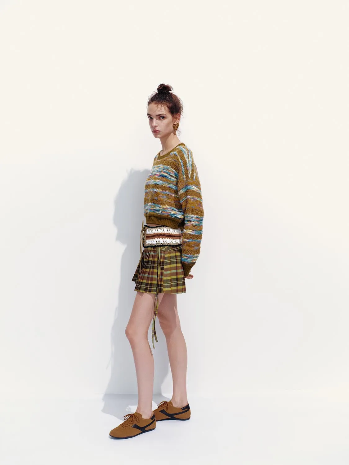 Long Sleeve Mix Knitted T-Shirts sold by Urban Revivo product image thumbnail 4