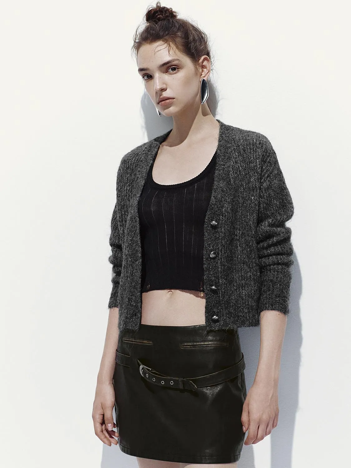 V-Neck Knitted Cardigans sold by Urban Revivo