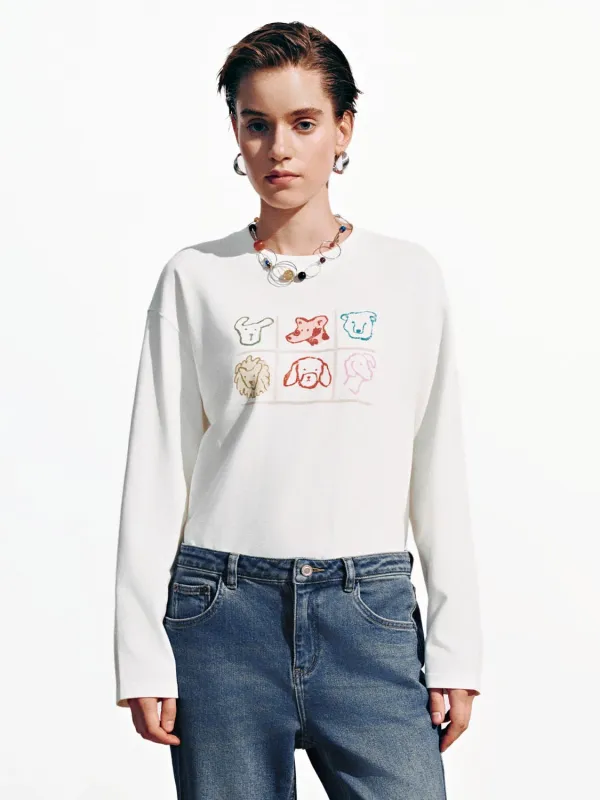 Printed Long Sleeve T-Shirts sold by Urban Revivo