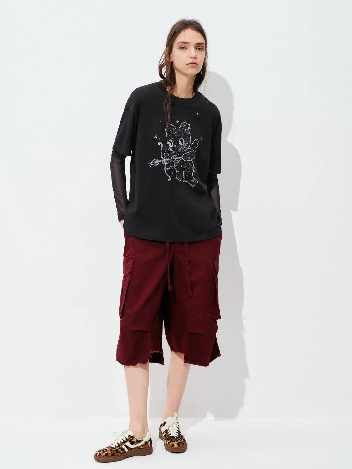 2 In 1 Printed T-Shirts sold by Urban Revivo product image thumbnail 5