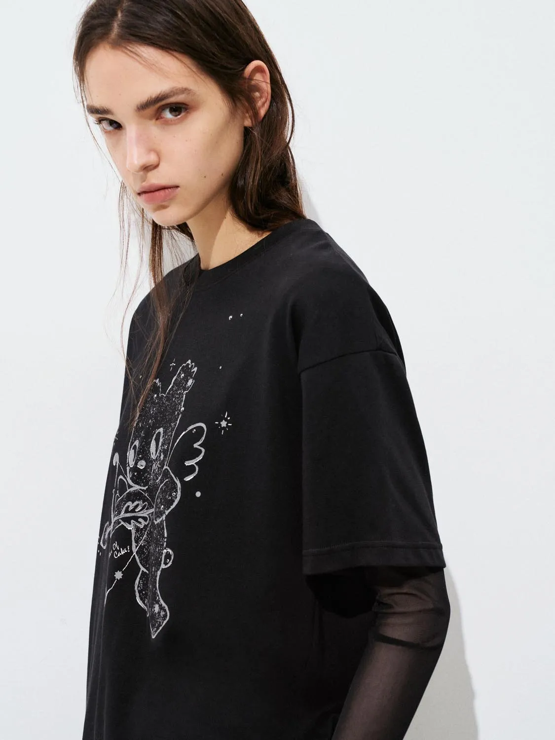 2 In 1 Printed T-Shirts sold by Urban Revivo product image thumbnail 2