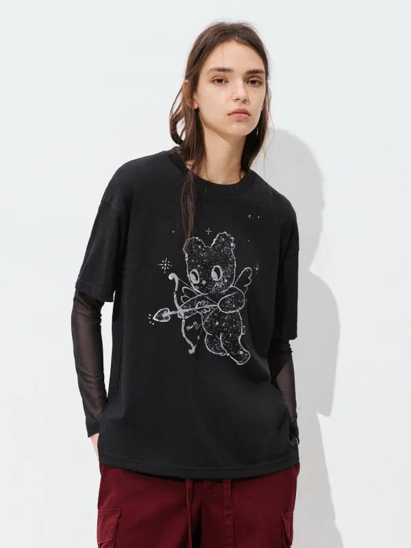 2 In 1 Printed T-Shirts sold by Urban Revivo