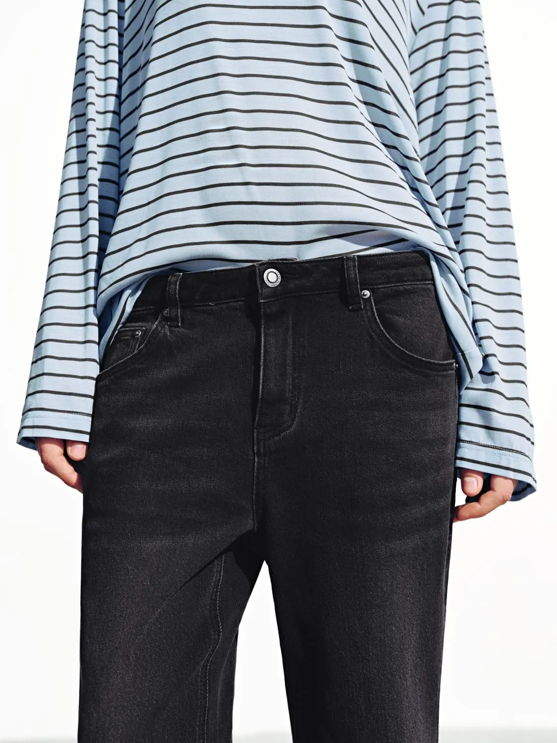 Flare Leg Jeans sold by Urban Revivo product image thumbnail 5