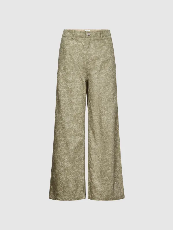 Straight Leg Pants sold by Urban Revivo