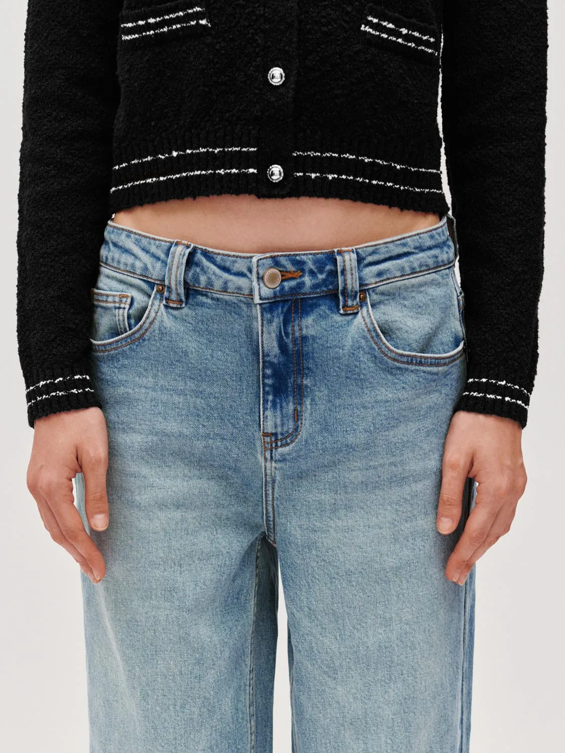 Wide Leg Jeans sold by Urban Revivo product image thumbnail 4
