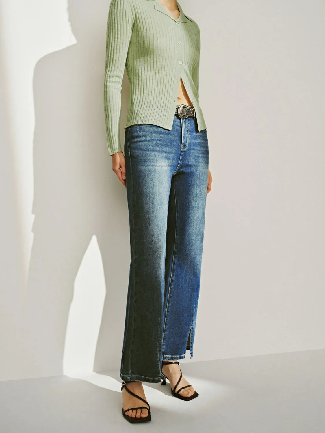 Skinny Denim Jeans sold by Urban Revivo product image thumbnail 3