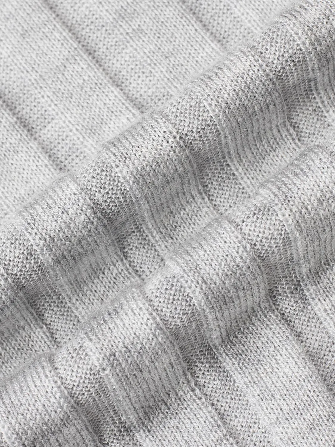 Ribbed Henley Neck Knitted T-Shirts sold by Urban Revivo product image thumbnail 3